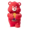 Pop Mart Care Bears Colorful Hugs Firgures 'always There Bear' In Red