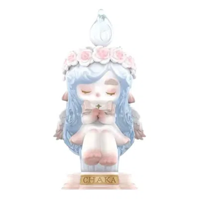 Pop Mart Kids'  Chaka Candle Whisper Figures 'brimming With Hope' In Purple