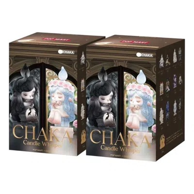 Pop Mart Chaka Candle Whisper Figures Sealed Case (2 Blind Boxes) In Multi