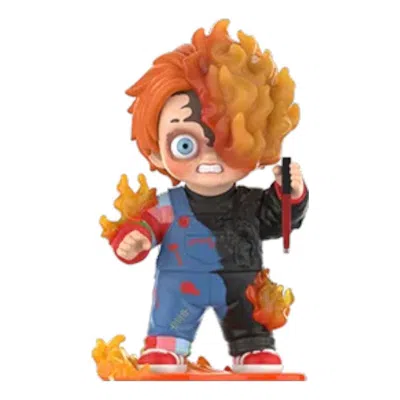 Pop Mart Kids'  Chucky Franchise Figures 'flame Chucky' In Multi