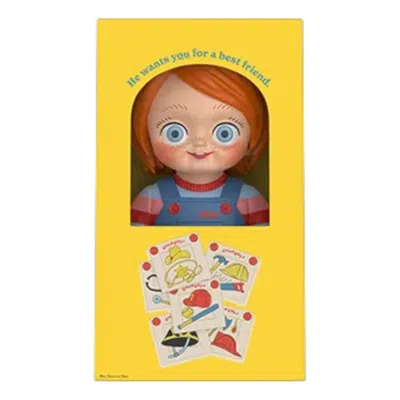 Pop Mart Kids'  Chucky Franchise Figures 'good Guy Doll' In Multi