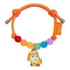 Pop Mart Crybaby Cheer Up Baby Rainbow Bracelet 'cymbalist' In Multi