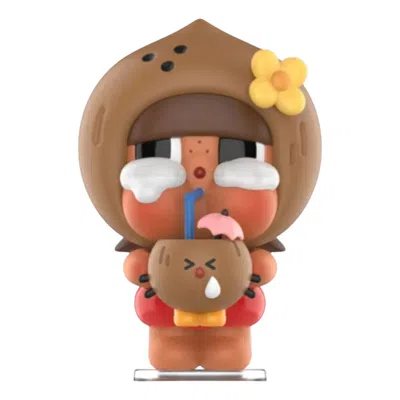 Pop Mart Crybaby Coconut Figure 'brown' In Multi