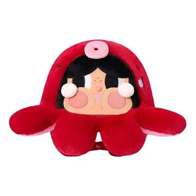 Pop Mart Crybaby Cry Me An Ocean Series - 2-in-1 Neck Pillow 'the Octupus' In Pattern