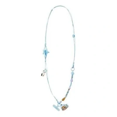 Pop Mart Crybaby Cry Me An Ocean Series 3-in-1 Detachable Phone Charm 'the Jellyfish' In Blue