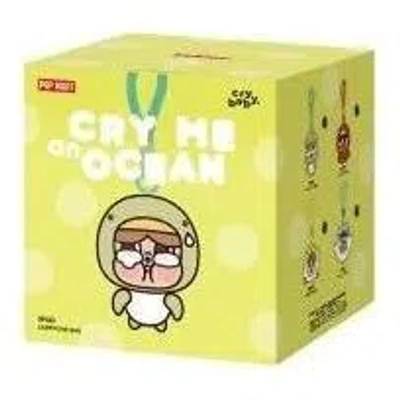 Pop Mart Crybaby Cry Me An Ocean Series Earphone Bag Sealed Case (1 Blind Box) In Green