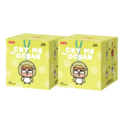 Pop Mart Crybaby Cry Me An Ocean Series Earphone Bag Sealed Case (2 Blind Boxes) In Metallic