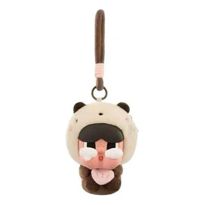 Pop Mart Crybaby Cry Me An Ocean Series Earphone Bag 'the Sea Otter' Secret Edition In Metallic