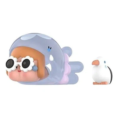 Pop Mart Crybaby Cry Me An Ocean Series Figures 'the Jellyfish' In Blue