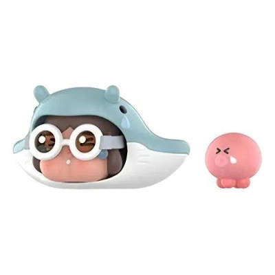 Pop Mart Crybaby Cry Me An Ocean Series Figures 'the Manta Ray' In Metallic