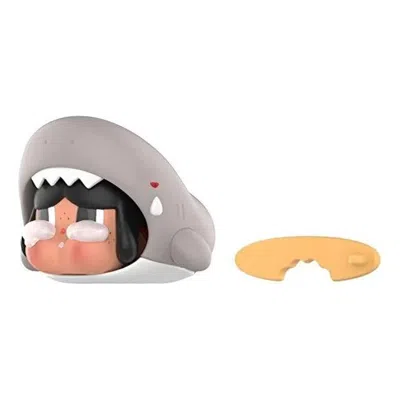 Pop Mart Crybaby Cry Me An Ocean Series Figures 'the Shark' In Orange