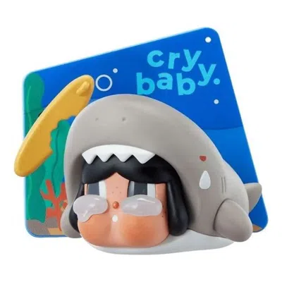 Pop Mart Crybaby Cry Me An Ocean Series Fridge Magnet 'the Shark' In Neutral