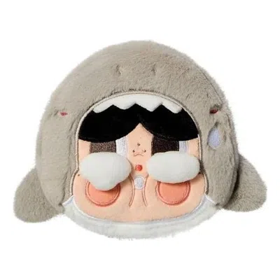 Pop Mart Crybaby Cry Me An Ocean Series Multi-functional Storage Bag 'the Shark'