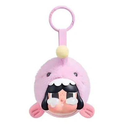 Pop Mart Crybaby Cry Me An Ocean Series Vinyl Plush Pendant 'the Angelerfish' In Green