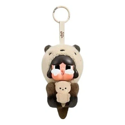 Pop Mart Crybaby Cry Me An Ocean Series Vinyl Plush Pendant 'the Sea Otter' In Pattern
