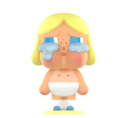 Pop Mart Crybaby Crying Again Figures 'baby Blonde' In Multi