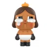 Pop Mart Crybaby Crying Again Figures 'baby Brown' In Brown