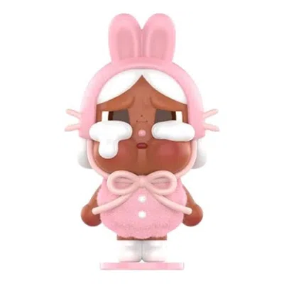 Pop Mart Crybaby Crying Again Figures 'i'll Give You All My Love' In Pink