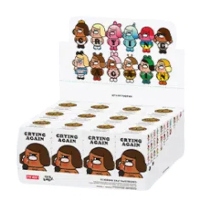 Pop Mart Crybaby Crying Again Figures Sealed Case (12 Blind Boxes) In Multi