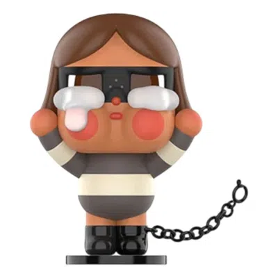 Pop Mart Crybaby Crying Again Figures 'the Robber' In Brown