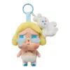 Pop Mart Crybaby Crying Again Pendant 'baby Blonde' Super Secret Edition In Multi