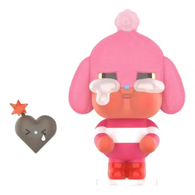 Pop Mart Crybaby Crying For Love Figures 'stolen Heart' In Pink