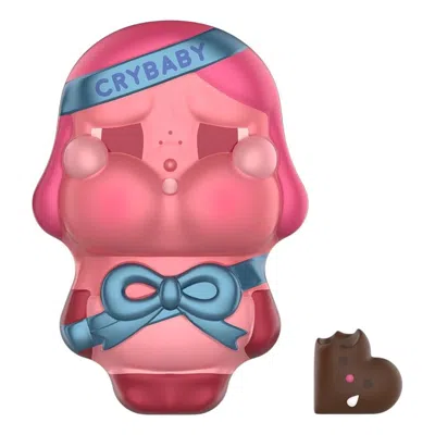 Pop Mart Crybaby Crying For Love Figures 'sweet Baby' In Pink