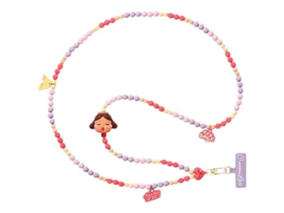 Pre-owned Pop Mart Crybaby Crying For Love Series Kiss Kissangel Version Phone Charm