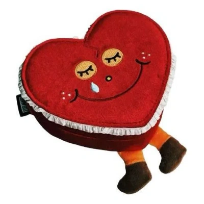 Pop Mart Crybaby Crying For Love Series-plush Gift Box In Red
