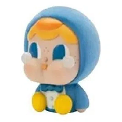 Pop Mart Crybaby Sad Zoo Doll Trendy Figures 'the Clumsy Penguin' In Blue