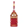 Pop Mart Crybaby Shiny Shiny Card Holder 'shiny Queen' In Red