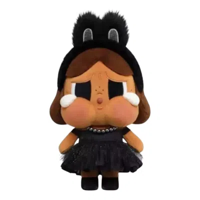 Pop Mart Crybaby Shiny Shiny Plush Doll 400% 'black'