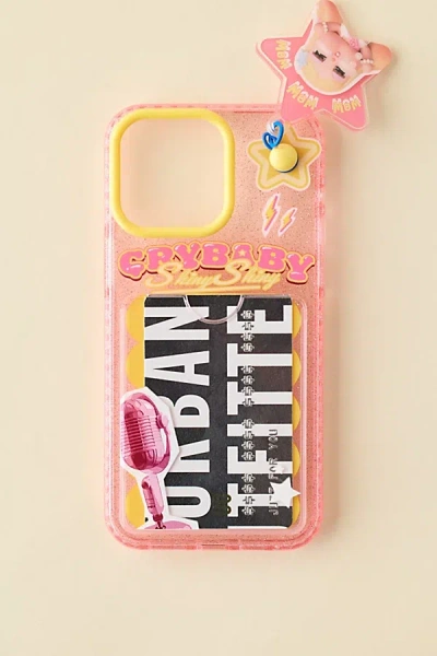 Pop Mart Crybaby Shiny Shiny Series Iphone 16 Pro Max Case In Assorted At Urban Outfitters In Pink