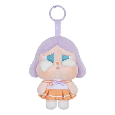 Pop Mart Crybaby Sunset Concert Series 'bright Orange' In Purple
