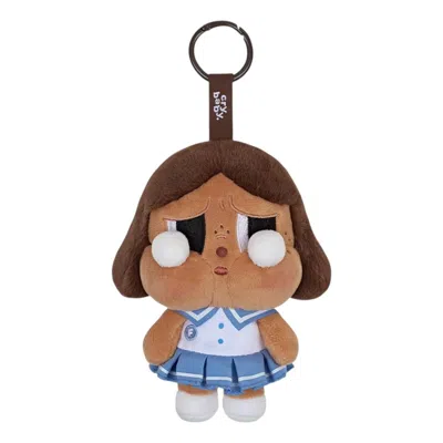 Pop Mart Crybaby Sunset Concert Series 'purplish Blue' In Brown