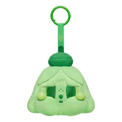 Pop Mart Crybaby Tears Launch Project Series Plush Pendant 'crocodile Tears' In Orange