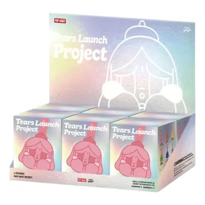 Pop Mart Crybaby Tears Launch Project Series Plush Pendant Sealed Case (6 Blind Boxes) In Pink