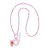 Pop Mart Crybaby Vacation Mode On Series Long Lanyard 'full Sail' In Pink