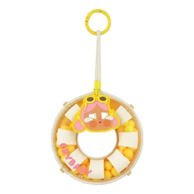 Pop Mart Crybaby Vacation Mode On Series Pendant 'let's Surf' In Multi