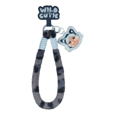 Pop Mart Crybaby Wild But Cutie Phone Charm 'denim Cutie' In Blue
