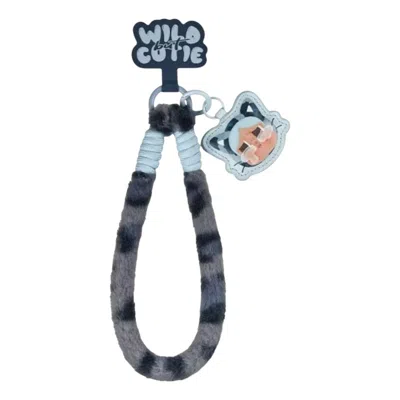 Pop Mart Crybaby Wild But Cutie Phone Charm 'denim Cutie' In Multi