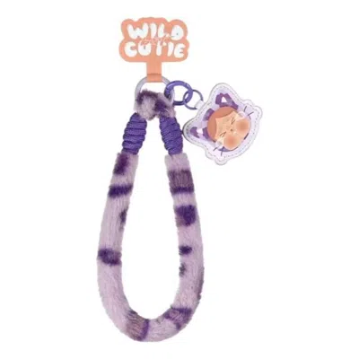 Pop Mart Crybaby Wild But Cutie Phone Charm 'neom Cutie' In Purple
