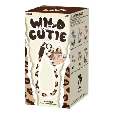 Pop Mart Crybaby Wild But Cutie Phone Charm Sealed Case (1 Blind Box) In Multi