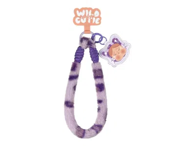 Pre-owned Pop Mart Crybaby Wild But Cutie Series Neon Cutie Phone Charm