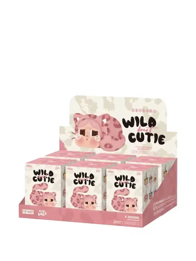 Pop Mart Crybaby Wild But Cutie Series Vinyl Plush Keyring In Green