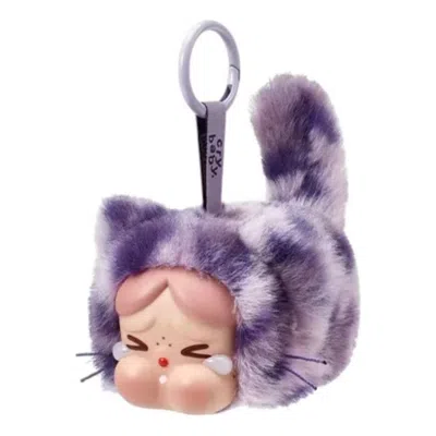 Pop Mart Crybaby Wild But Cutie Vinyl Plush Pendant 'neon Cutie' In Multi