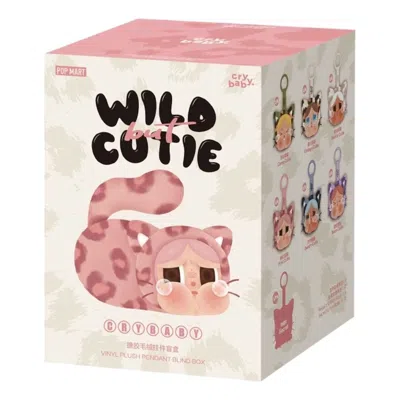 Pop Mart Crybaby Wild But Cutie Vinyl Plush Pendant Sealed Case (1 Blind Box) In Multi