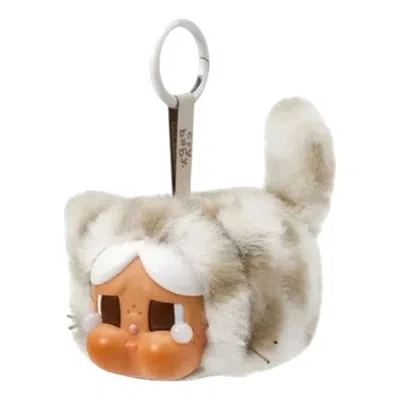 Pop Mart Crybaby Wild But Cutie Vinyl Plush Pendant 'vanilla Cutie' In Multi