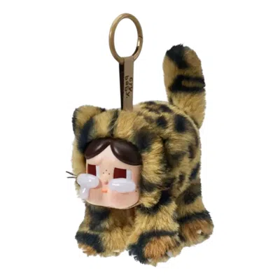 Pop Mart Crybaby Wild But Cutie Vinyl Plush Pendant 'wild Cutie' Secret Edition In Brown