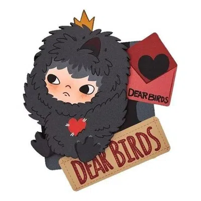 Pop Mart Dear Birds Series Fridge Magnet 'my Deepest Secret' In Brown